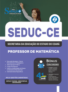 Apostila SEDUC-CE 2026 - Professor de Matemática - Imagem 3