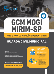 Apostila Prefeitura de Mogi Mirim-SP 2026 - Guarda Civil Municipal - Imagem 3