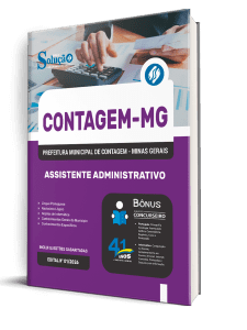 Apostila Prefeitura de Contagem - MG 2026 - Assistente Administrativo - Imagem 2
