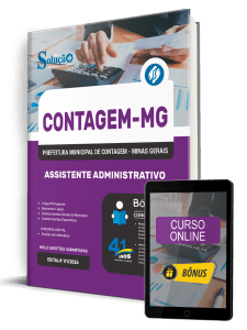 Apostila Prefeitura de Contagem - MG 2026 - Assistente Administrativo - Imagem 1