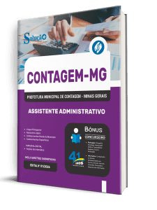 Apostila Prefeitura de Contagem - MG 2026 - Assistente Administrativo - Imagem 2