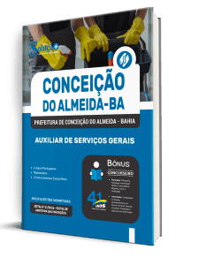Apostila Prefeitura de Conceição do Almeida-BA 2026 - Auxiliar de Serviços Gerais - Imagem 2