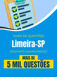 Mapa de Questões Online - Pref. Limeira-SP - Assistente Administrativo - 5 Mil Questões - Imagem 1