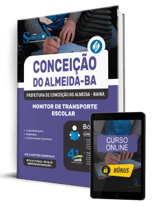 Apostila Prefeitura de Conceição do Almeida-BA 2026 - Monitor de Transporte Escolar - Imagem 1