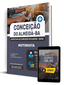 Apostila Prefeitura de Conceição do Almeida-BA 2026 - Motorista - Imagem 1
