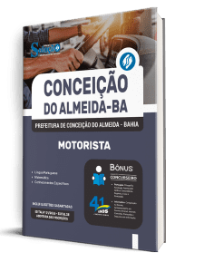 Apostila Prefeitura de Conceição do Almeida-BA 2026 - Motorista - Imagem 2