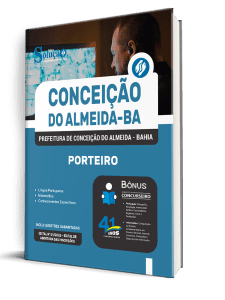 Apostila Prefeitura de Conceição do Almeida-BA 2026 - Porteiro - Imagem 2