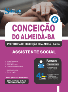 Apostila Prefeitura de Conceição do Almeida-BA 2026 - Assistente Social - Imagem 3