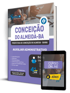 Apostila Prefeitura de Conceição do Almeida-BA 2026 - Auxiliar Administrativo - Imagem 1