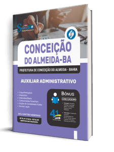 Apostila Prefeitura de Conceição do Almeida-BA 2026 - Auxiliar Administrativo - Imagem 2