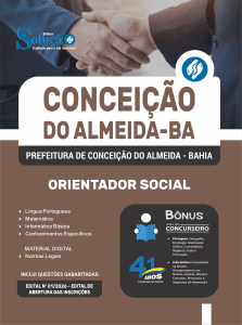 Apostila Prefeitura de Conceição do Almeida-BA 2026 - Orientador Social - Imagem 3