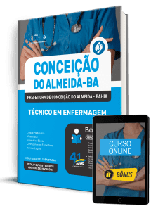 Apostila Prefeitura de Conceição do Almeida-BA 2026 - Técnico em Enfermagem - Imagem 1
