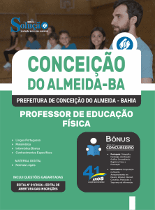 Apostila Prefeitura de Conceição do Almeida-BA 2026 - Professor de Educação Física - Imagem 3