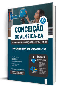 Apostila Prefeitura de Conceição do Almeida-BA 2026 - Professor de Geografia - Imagem 2