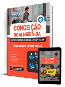 Apostila Prefeitura de Conceição do Almeida-BA 2026 - Professor de História - Imagem 1