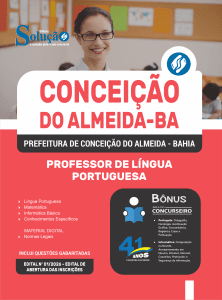 Apostila Prefeitura de Conceição do Almeida-BA 2026 - Professor de Língua Portuguesa - Imagem 3