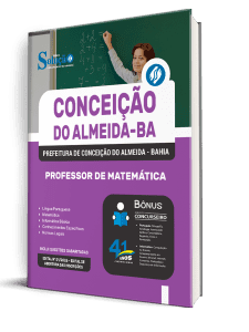 Apostila Prefeitura de Conceição do Almeida-BA 2026 - Professor de Matemática - Imagem 2