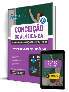 Apostila Prefeitura de Conceição do Almeida-BA 2026 - Professor de Matemática - Imagem 1