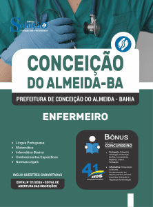 Apostila Prefeitura de Conceição do Almeida-BA 2026 - Enfermeiro - Imagem 3