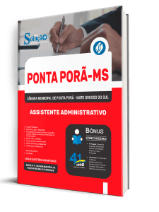 Apostila Câmara de Ponta Porã-MS 2026 - Assistente Administrativo - Imagem 2