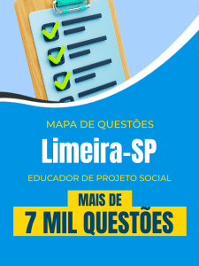 Mapa de Questões Online - Pref. Limeira-SP - Educador de Projeto Social - 7 Mil Questões - Imagem 1