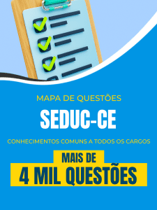 Mapa de Questões Online - SEDUC-CE - Conhecimentos Comuns a Todos os Cargos - 5 Mil Questões - Imagem 1