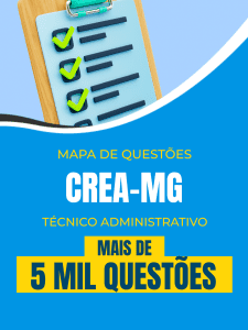 Mapa de Questões Online - CREA-MG - Técnico Administrativo - 5 Mil Questões - Imagem 1