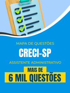 Mapa de Questões Online - CRECI-SP - Assistente Administrativo - 6 Mil Questões - Imagem 1