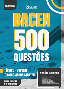 Caderno de Questões BACEN - Técnico - Suporte Técnico-Administrativo - 500 Questões Gabaritadas - Imagem 2