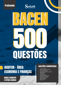 Caderno de Questões BACEN - Auditor - Área: Economia e Finanças - 500 Questões Gabaritadas - Imagem 2