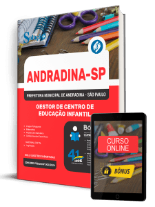 Apostila Prefeitura de Andradina-SP 2026 - Gestor de Centro de Educação Infantil - Imagem 1