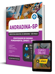Apostila Prefeitura de Andradina-SP 2026 - Professor de Ensino Fundamental (EMEF) - PEB I - Imagem 1