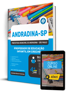 Apostila Prefeitura de Andradina-SP 2026 - Professor de Educação Infantil em Creche - Imagem 1
