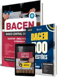 Combo BACEN 2026 - Auditor - Área: Economia e Finanças