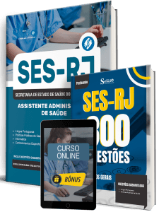 Combo SES-RJ 2026 - Assistente Administrativo de Saúde - Imagem 1