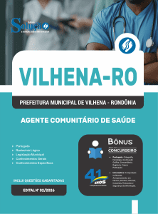 Apostila Prefeitura de Vilhena-RO 2026 - Agente Comunitário de Saúde (ACS) - Imagem 3