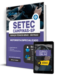 Apostila SETEC Campinas-SP 2026 - Motorista Especializado - Imagem 1