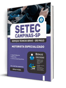 Apostila SETEC Campinas-SP 2026 - Motorista Especializado - Imagem 2