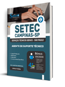Apostila SETEC Campinas-SP 2026 - Agente de Suporte Técnico - Imagem 2