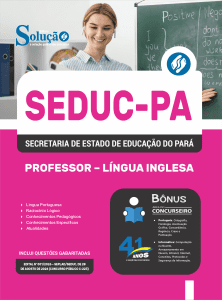 Apostila SEDUC-PA 2026 - Professor - Língua Inglesa - Imagem 3