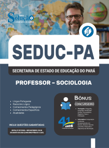 Apostila SEDUC-PA 2026 - Professor - Sociologia - Imagem 3