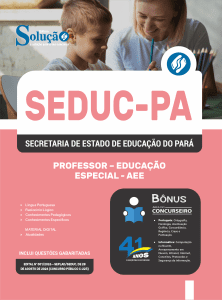 Apostila SEDUC-PA 2026 - Professor - Educação Especial - AEE - Imagem 3