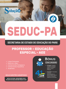 Apostila SEDUC-PA 2026 - Professor - Educação Especial - AEE - Imagem 3