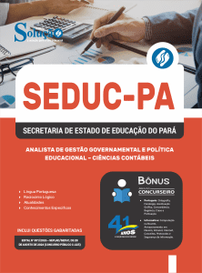 Apostila SEDUC-PA 2026 - Analista de Gestão Governamental e Política Educacional - Ciências Contábeis - Imagem 3