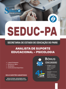 Apostila SEDUC-PA 2026 - Analista de Suporte Educacional - Psicologia - Imagem 3