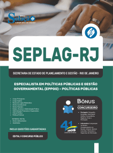 Apostila SEPLAG-RJ 2026 - Especialista em Políticas Públicas e Gestão Governamental (EPPGG) - Políticas Públicas - Imagem 3