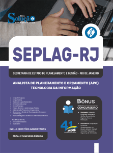 Apostila SEPLAG-RJ 2026 - Analista de Planejamento e Orçamento (APO) - Tecnologia da Informação - Imagem 3