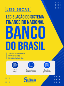 Apostila Leis Secas - Banco do Brasil - Legislação do Sistema Financeiro Nacional - Imagem 2