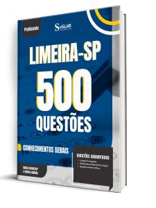 Caderno de Questões Prefeitura de Limeira-SP - Conhecimentos Gerais - 500 Questões Gabaritadas - Imagem 1