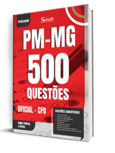Caderno de Questões PM-MG - Oficial - CFO - 500 Questões Gabaritadas - Imagem 1
